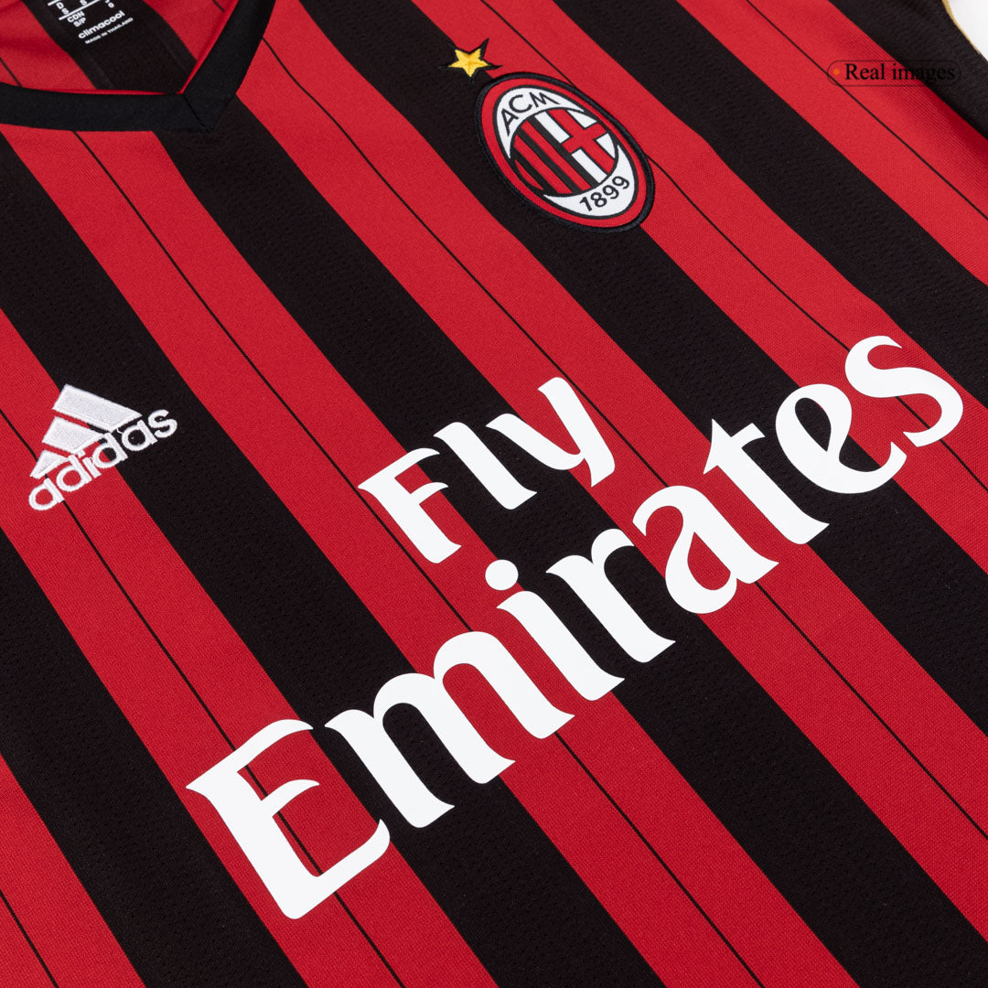AC Milan Retro Hjemmebanetrøje 2013/14 – Billede 4