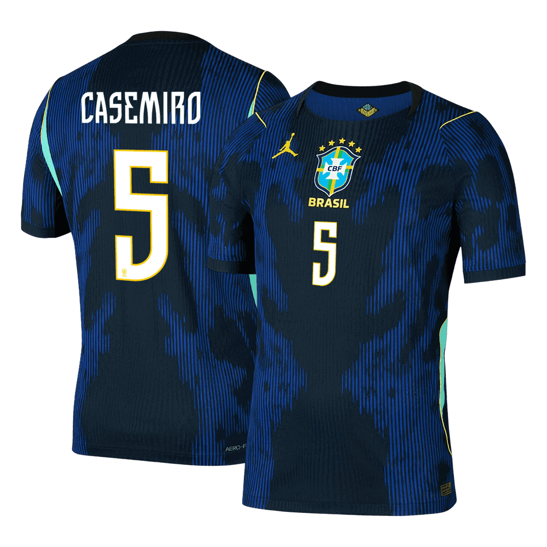 Brazil World Cup Udebanetrøje Spillerversion 2026 CASEMIRO #5