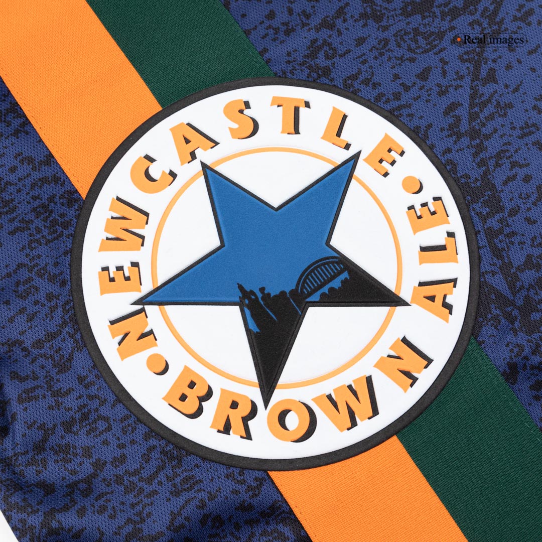 Newcastle United Retro Udebanetrøje 1997/98 – Billede 3