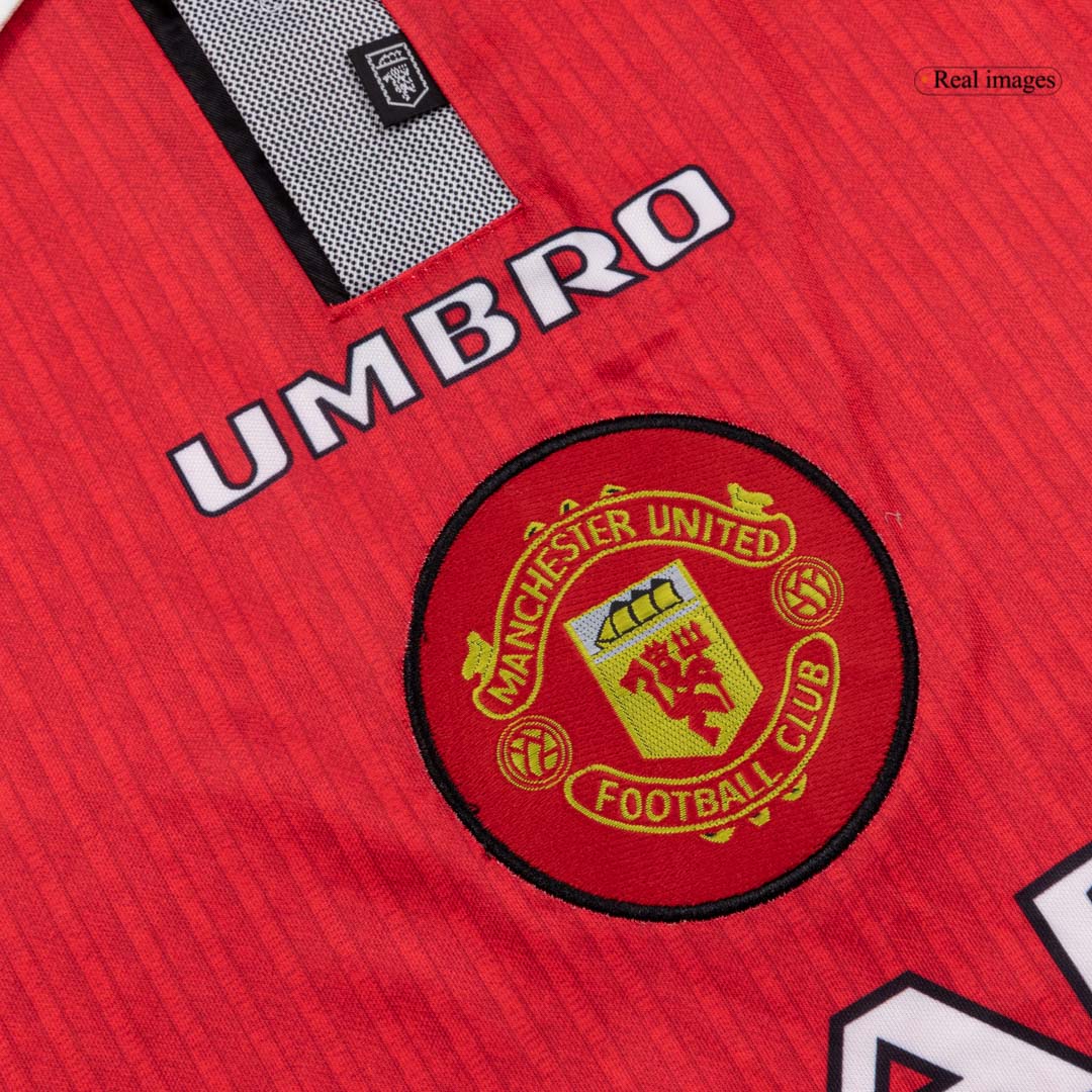Manchester United Retro Hjemmebanetrøje 1996/97 – Billede 6