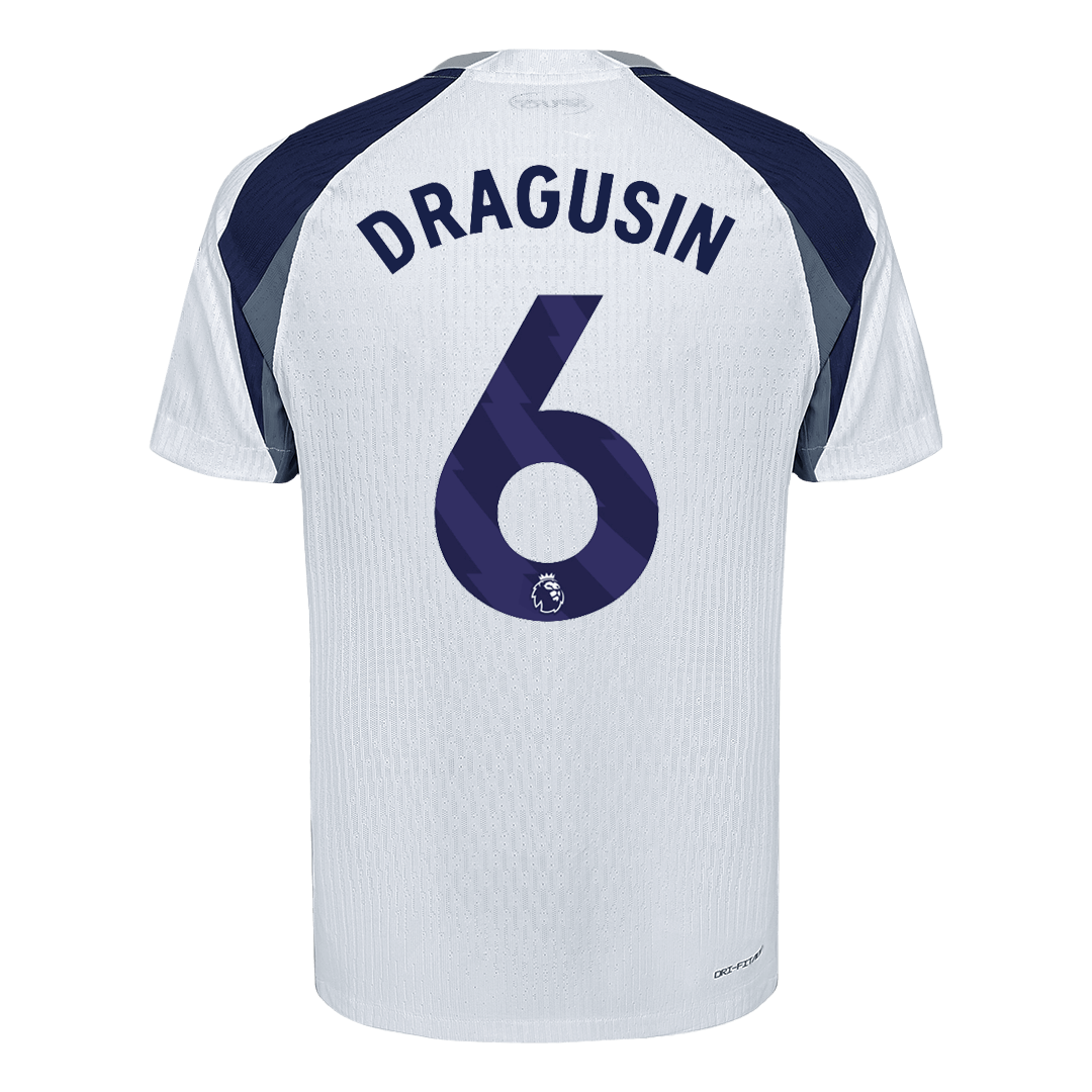 Tottenham Hotspur Hjemmebanetrøje Spillerversion 2025/26 DRAGUSIN #6 – Billede 9