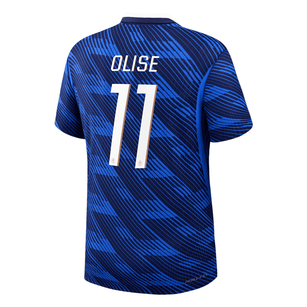 France World Cup Hjemmebanetrøje Spillerversion 2026 OLISE #11 – Billede 9