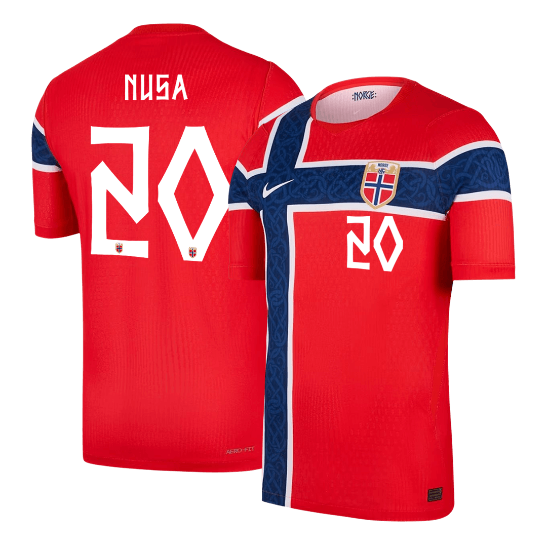 Norway World Cup Hjemmebanetrøje Spillerversion 2026 NUSA #20