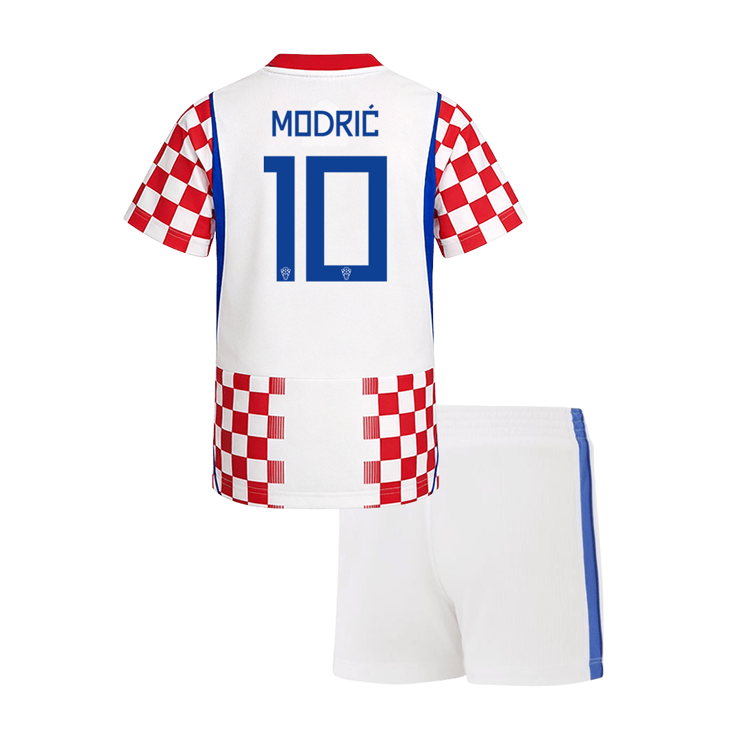 Croatia World Cup Hjemmesæt Børn 2026 MODRIĆ #10
