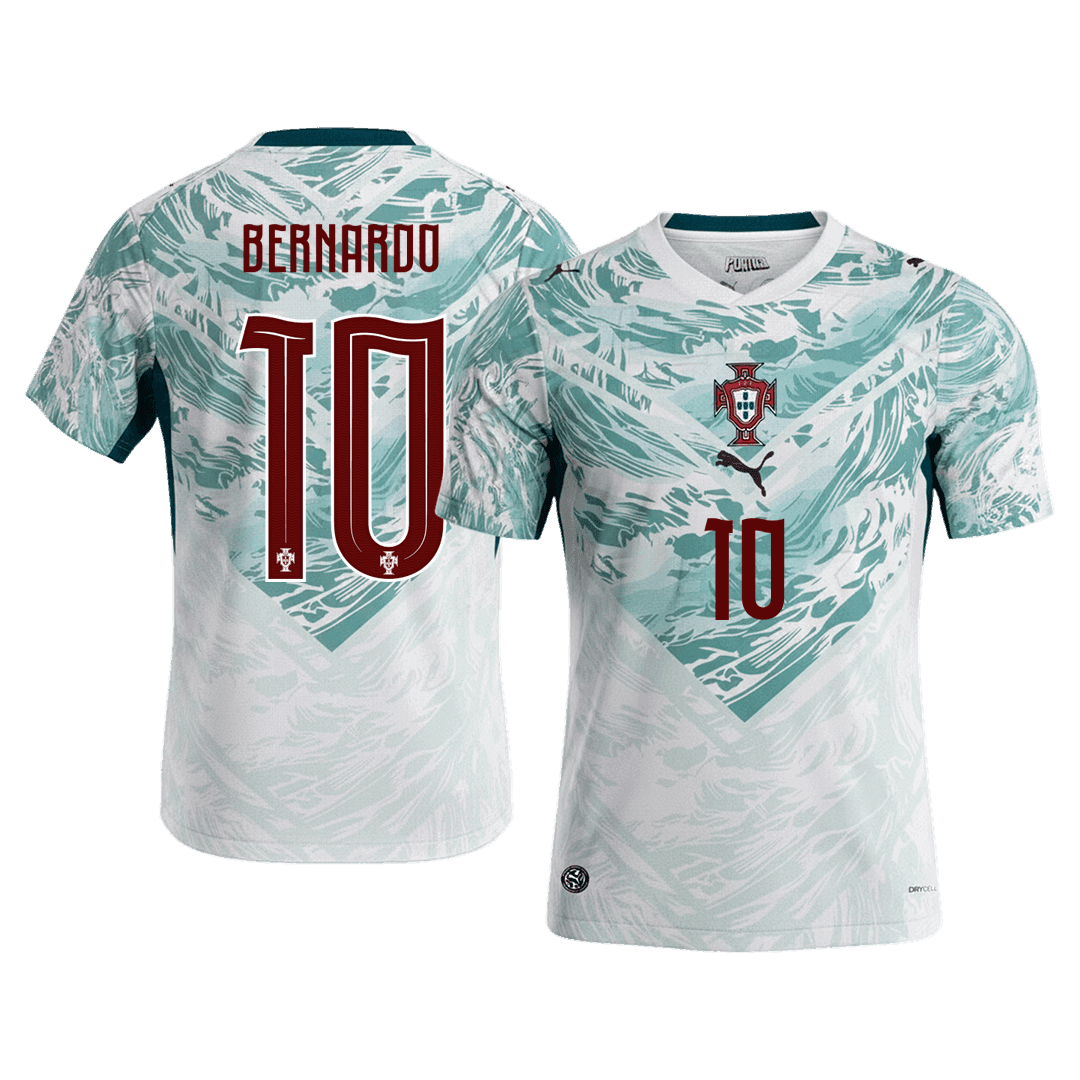 Portugal World Cup Udebanetrøje 2026 BERNARDO #10
