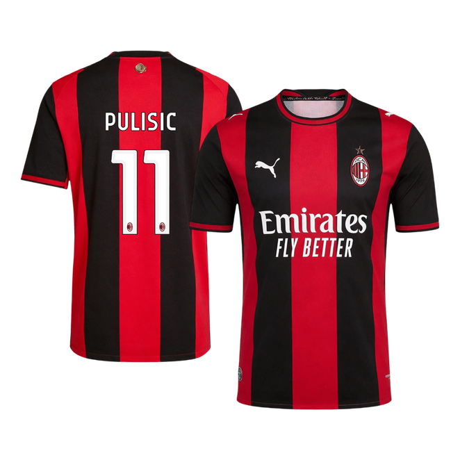 AC Milan Hjemmebanetrøje 2026/27 – PULISIC #11 [Spillerversion]