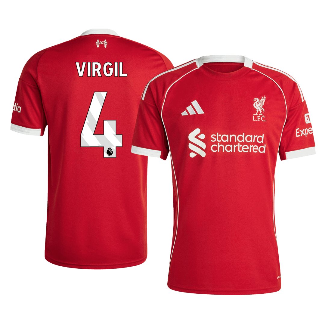 Liverpool Hjemmetrøje 2025/26 VIRGIL #4