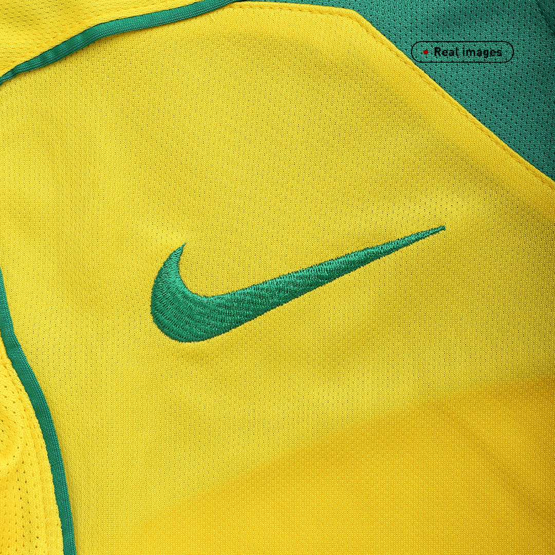 Brazil Retro Hjemmebanetrøje 2004 – Billede 3