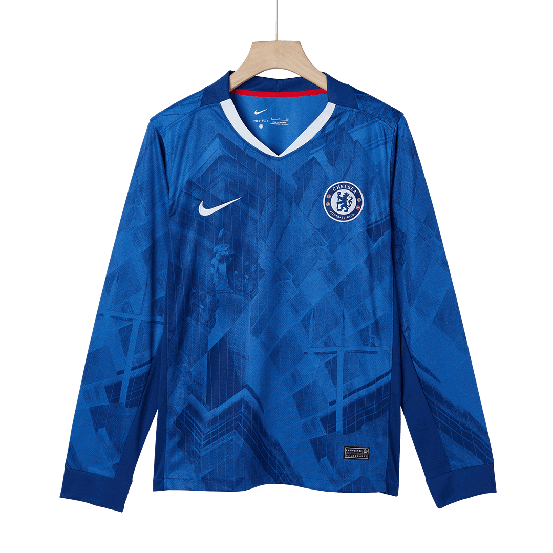 Chelsea Langærmet Hjemmebanetrøje 2025/26 – Billede 9