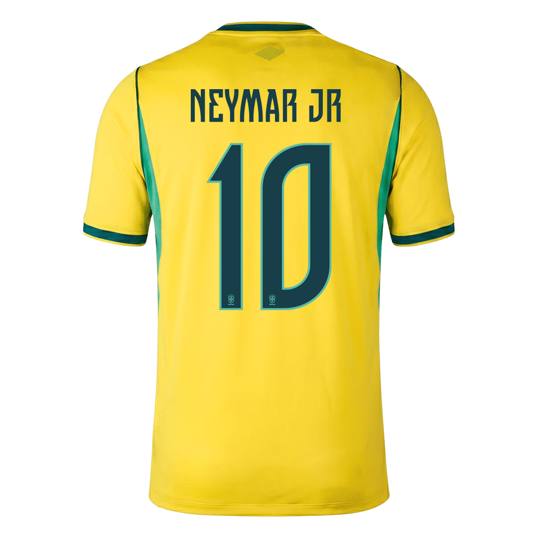 Brazil World Cup Hjemmetrøje 2026 NEYMAR JR #10 – Billede 5