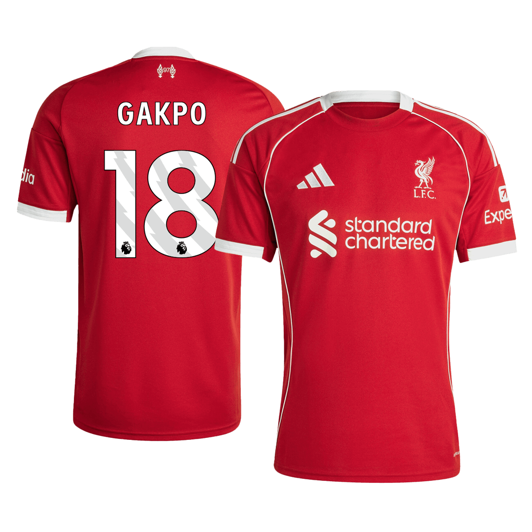 Liverpool Hjemmetrøje 2025/26 GAKPO #18