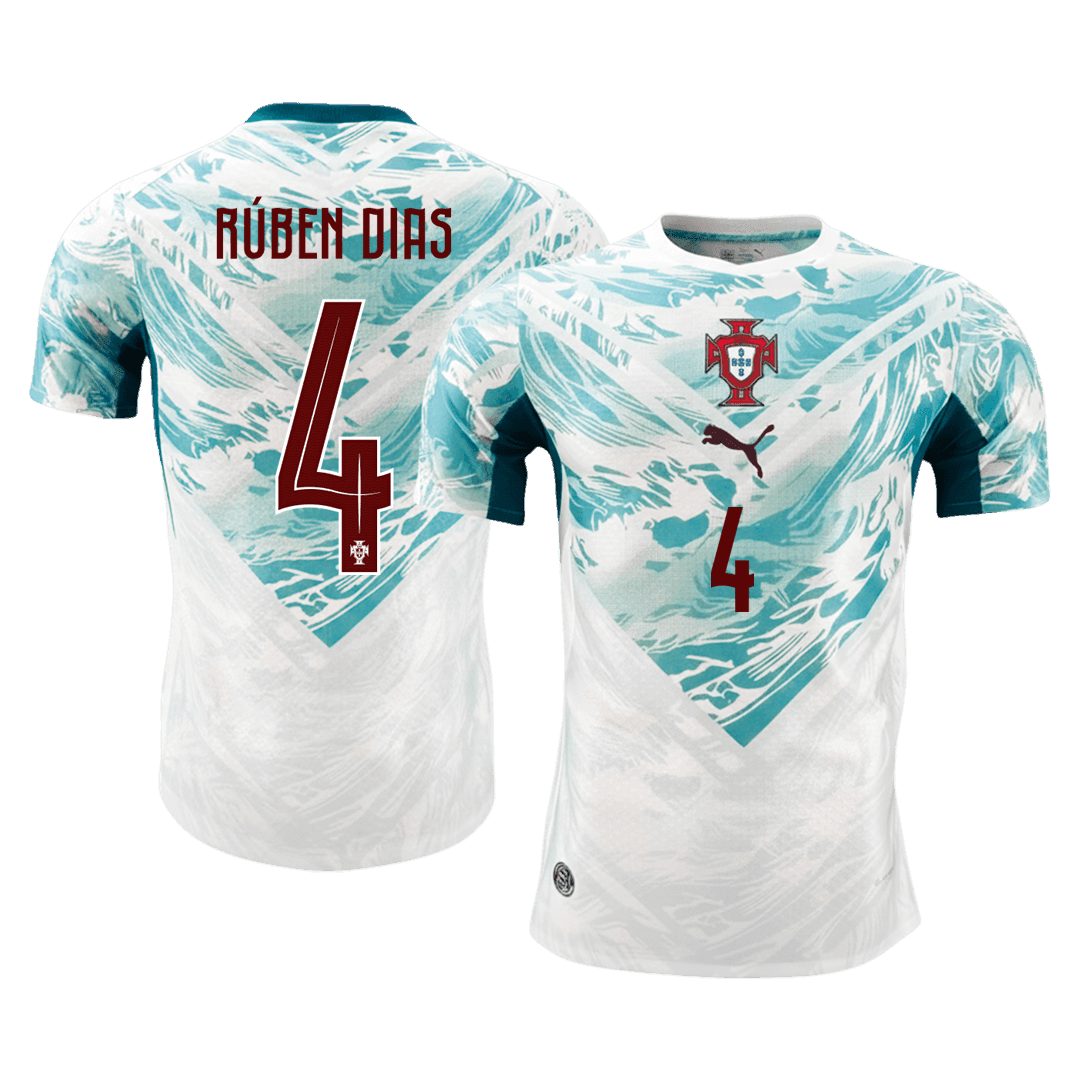 Portugal World Cup Udebanetrøje Spillerversion 2026 RÚBEN DIAS #4