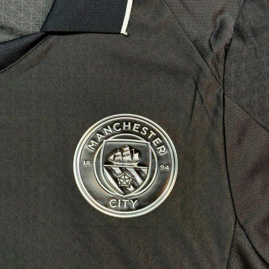 Manchester City Udebanetrøje Spillerversion 2025/26 – Billede 3