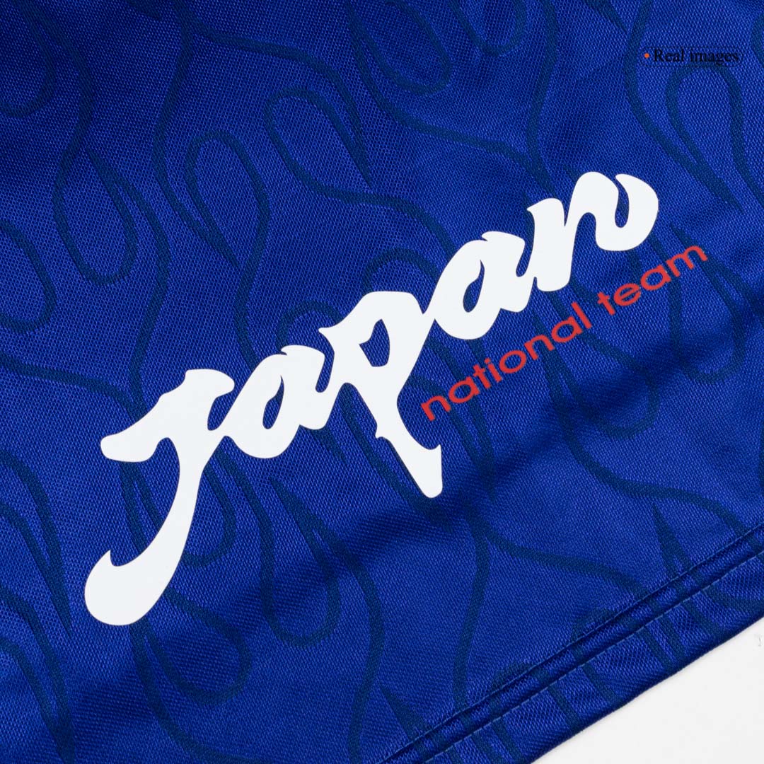 Japan World Cup Retro Langærmet Hjemmebanetrøje 1998 – Billede 2