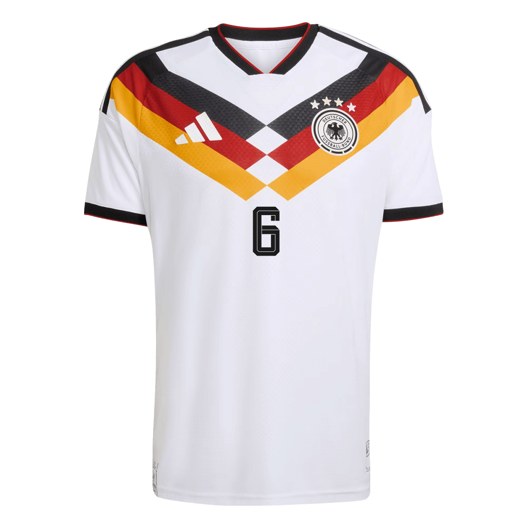 Germany World Cup Hjemmebanetrøje Spillerversion 2026 KIMMICH #6 – Billede 9