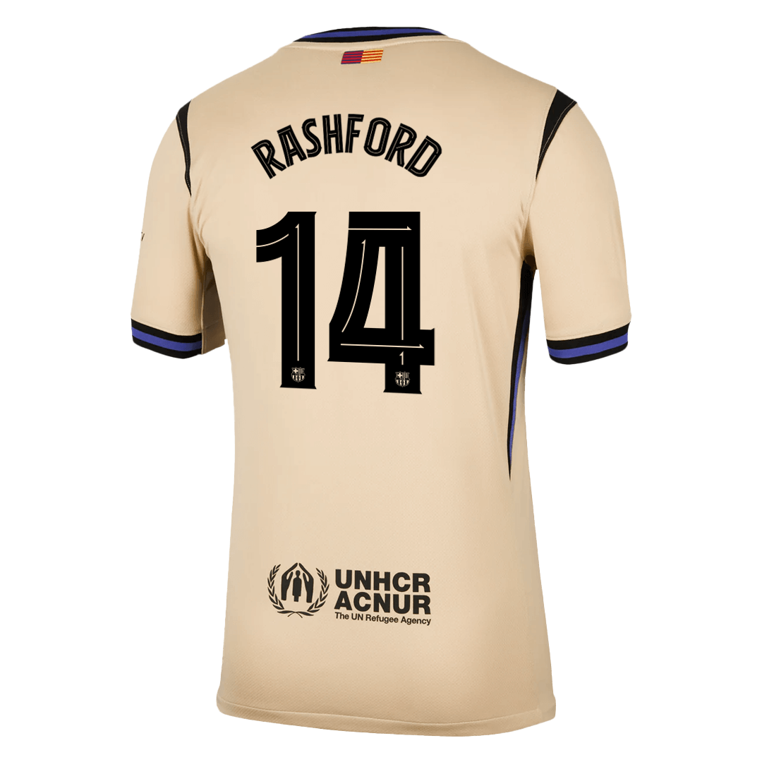 Barcelona Udebanetrøje 2025/26 UCL RASHFORD #14 – Billede 13