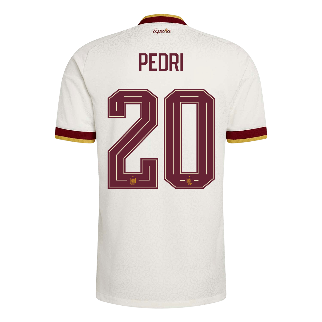 Spain World Cup Udebanetrøje Spillerversion 2026 PEDRI #20 – Billede 10