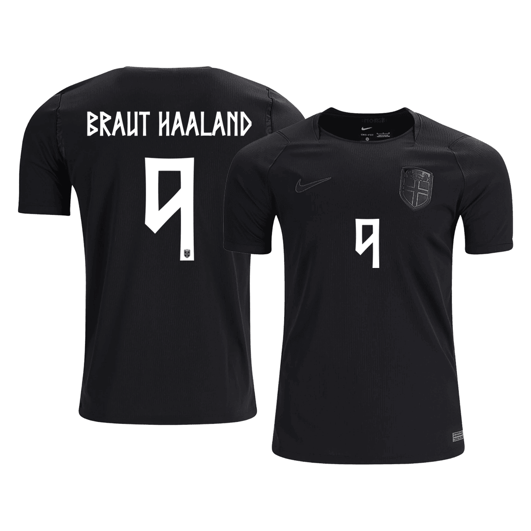 Norway World Cup Udebanetrøje 2026 BRAUT HAALAND #9