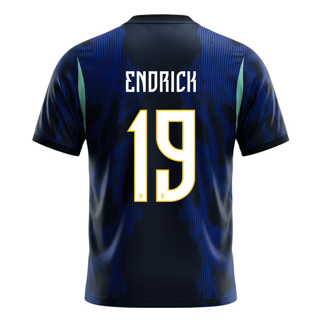 Brazil World Cup Udebanetrøje 2026 ENDRICK #19 – Billede 9