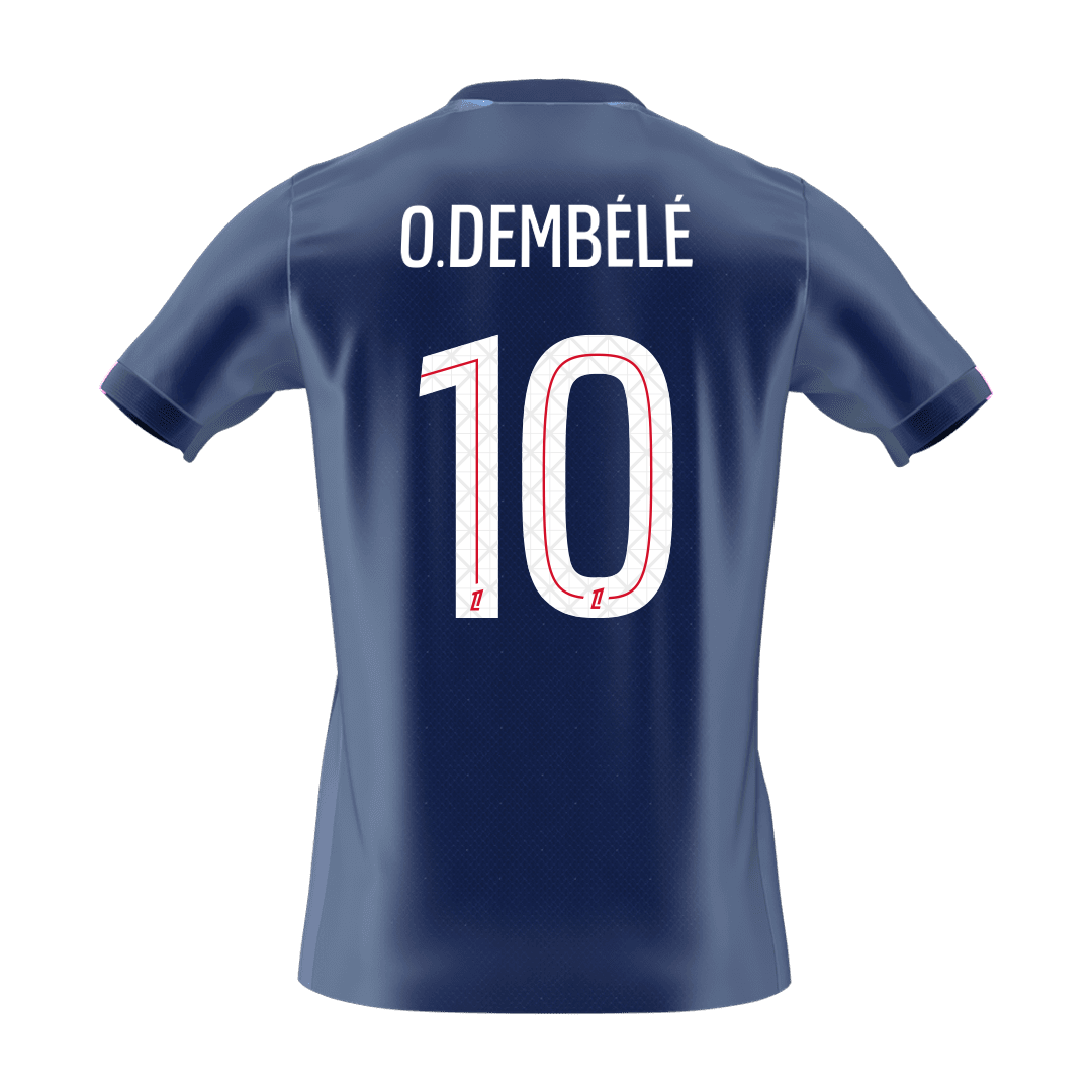 PSG Hjemmetrøje 2025/26 O.DEMBÉLÉ #10 [PREMIUM]