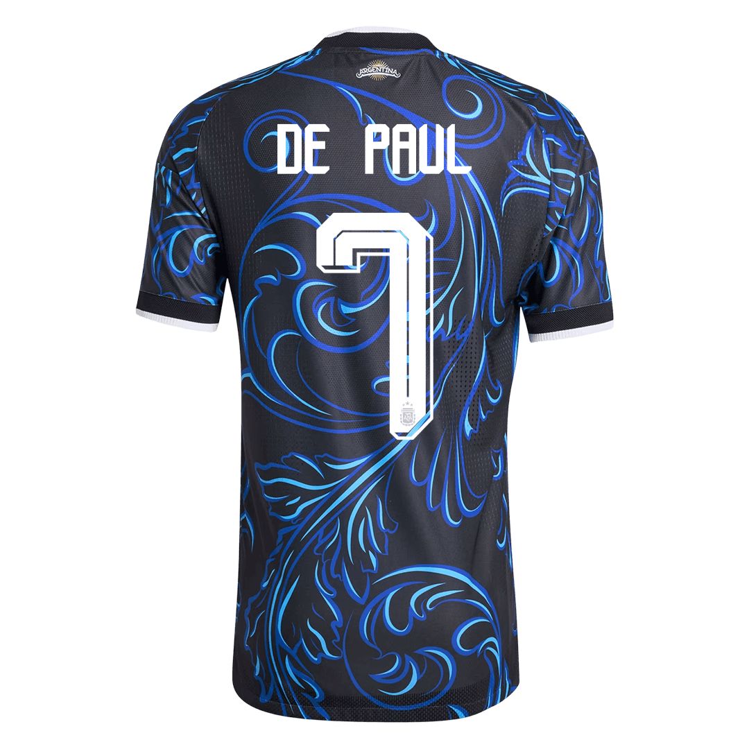 Argentina World Cup Udebanetrøje Spillerversion 2026 DE PAUL #7 – Billede 9