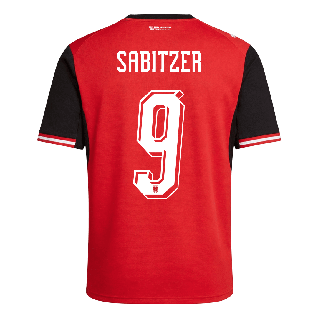 Austria World Cup Hjemmetrøje 2026 SABITZER #9 – Billede 9