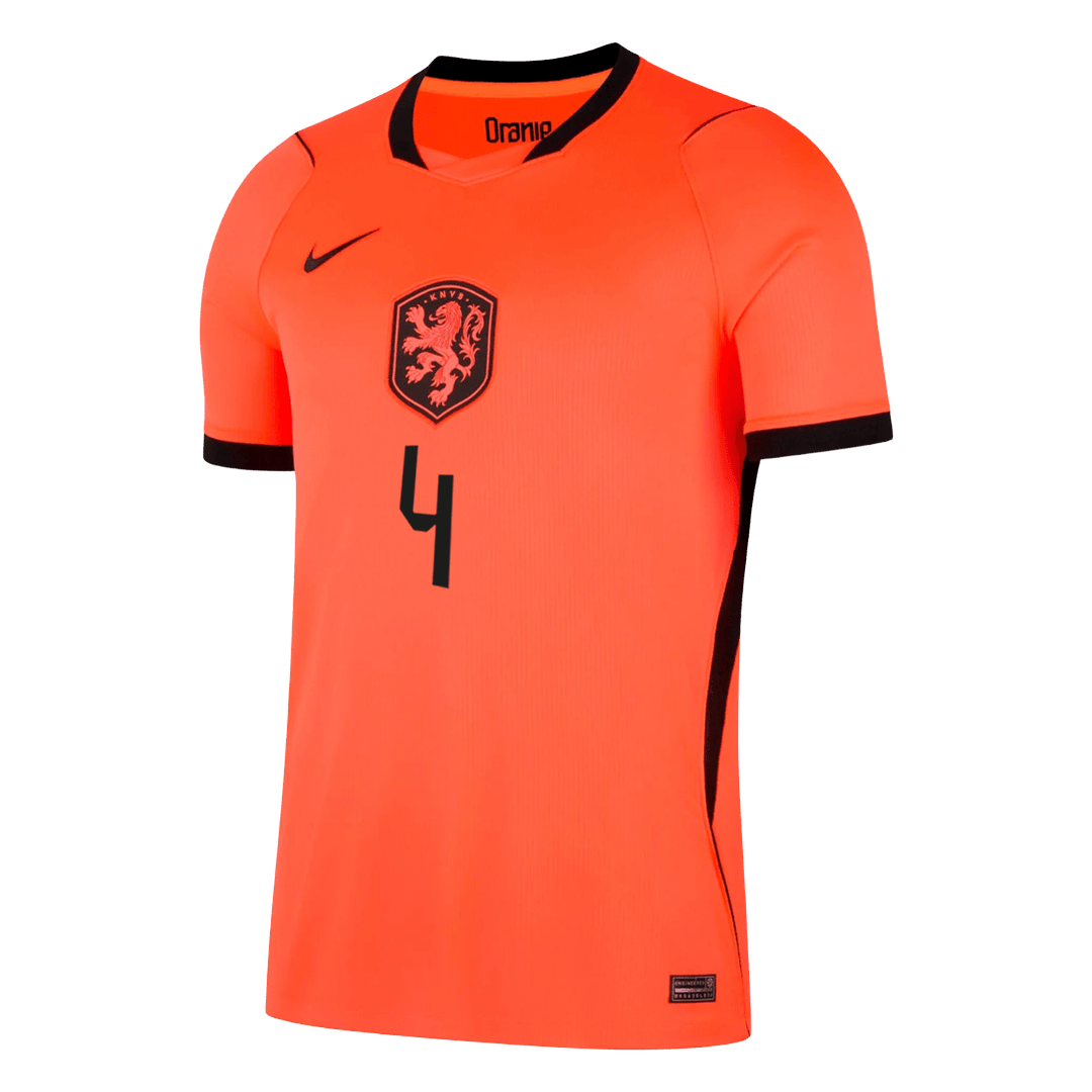 Netherlands World Cup Hjemmetrøje 2026 VIRGIL #4 – Billede 8