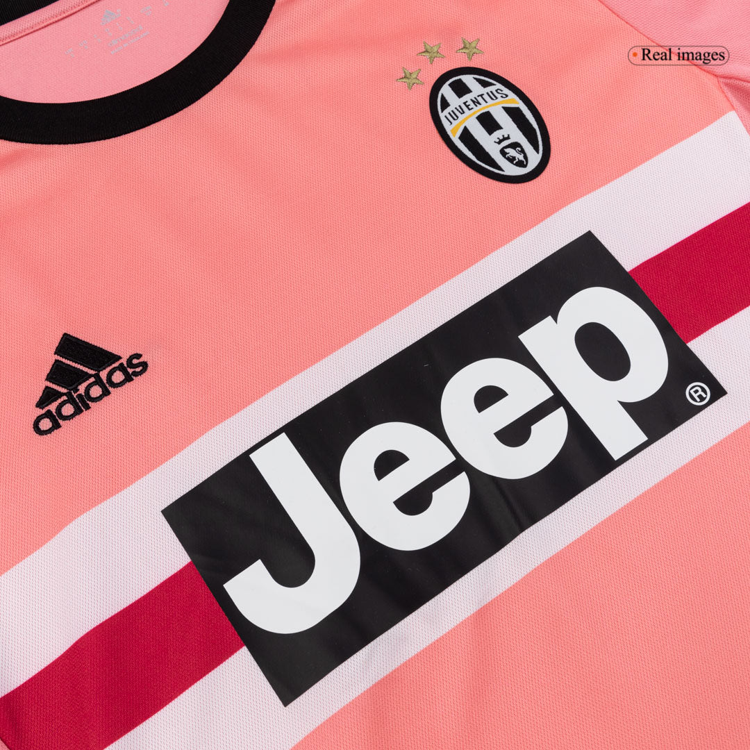 Juventus Retro Langærmet Udebanetrøje 2015/16 – Billede 4