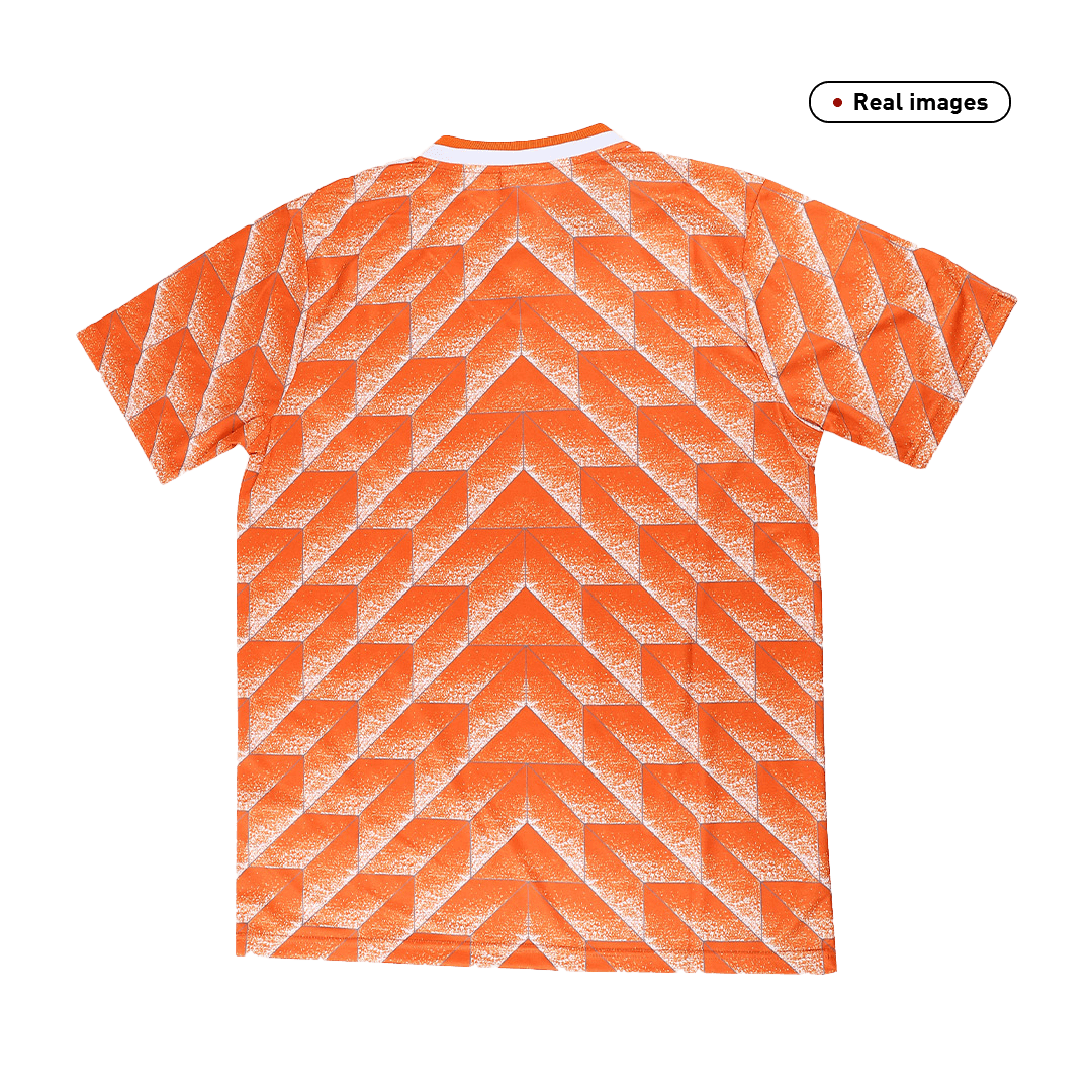 Netherlands Retro Hjemmebanetrøje 1988 – Billede 3