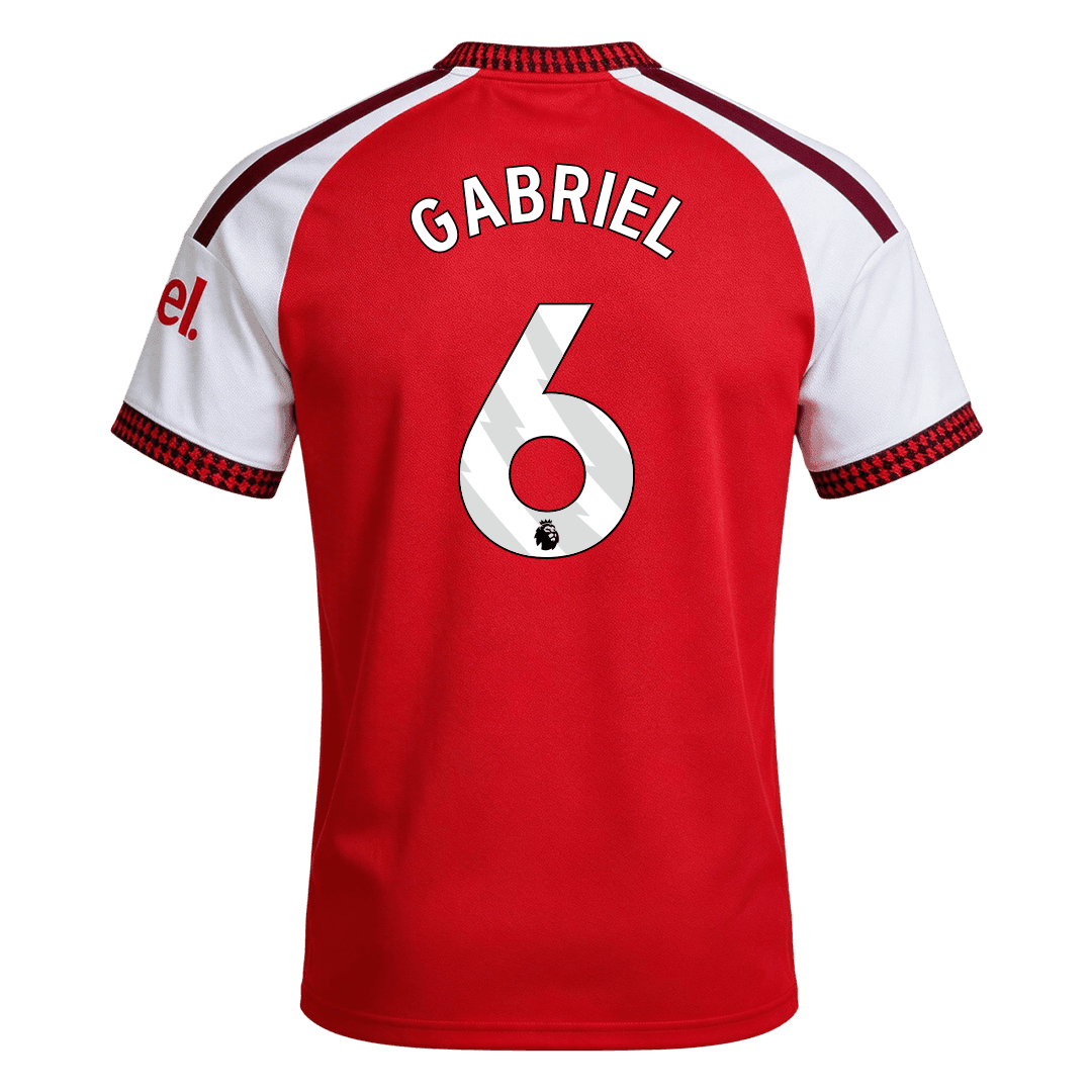 Arsenal Hjemmebanetrøje 2026/27 – GABRIEL #6 [Spillerversion]