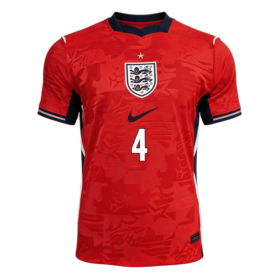 England World Cup Udebanetrøje Spillerversion 2026 RICE #4 – Billede 8