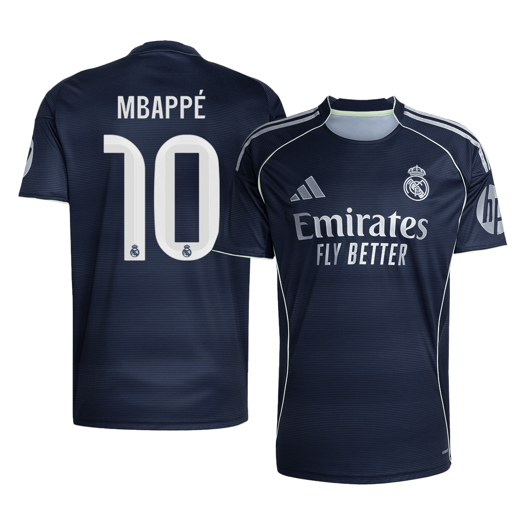 Real Madrid Udebanetrøje 2025/26 MBAPPÉ #10 [PREMIUM]