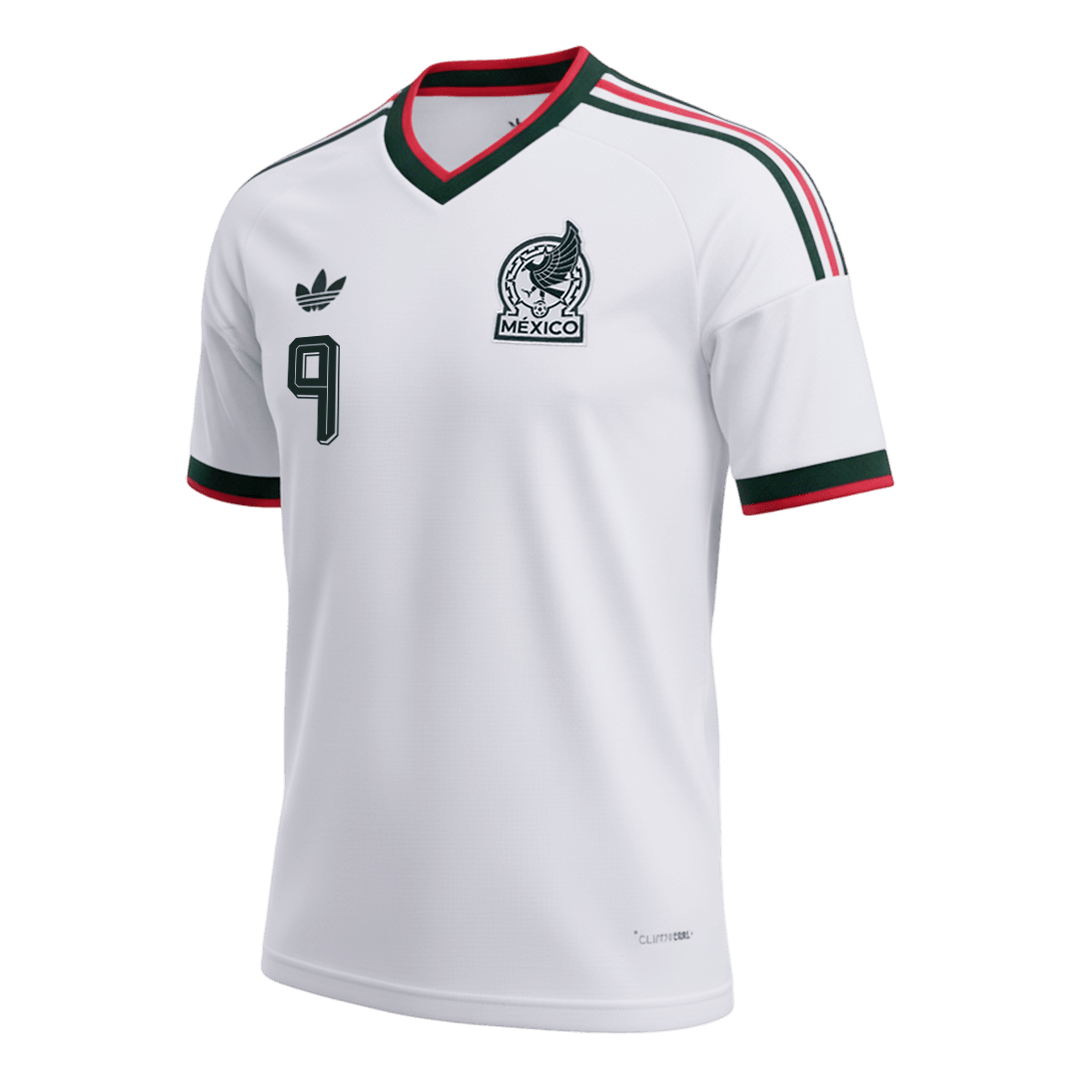 Mexico World Cup Udebanetrøje 2026 RAÚL #9 – Billede 8