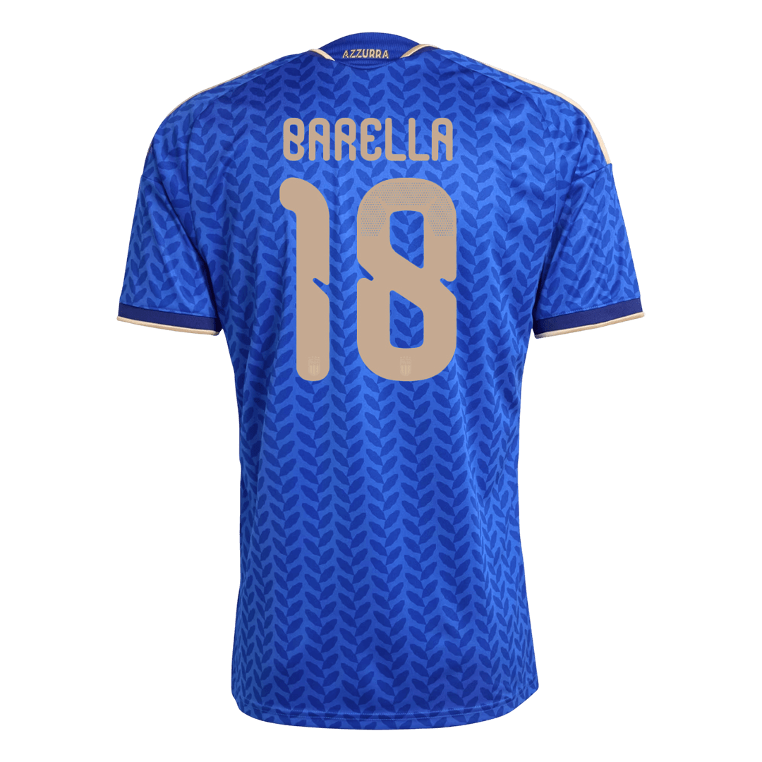 Italy World Cup Hjemmetrøje 2026 BARELLA #18 [PREMIUM]