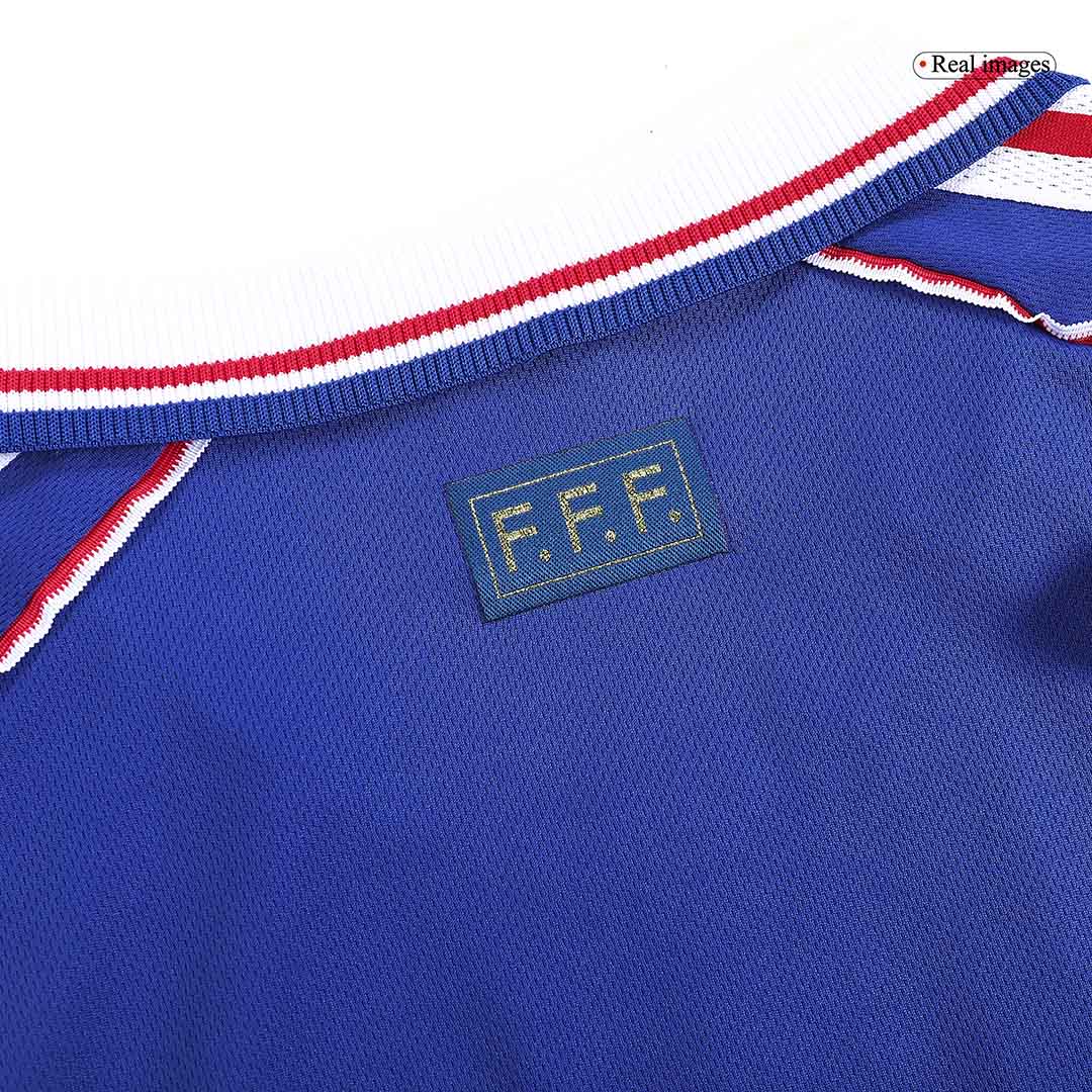 France World Cup Retro Hjemmebanetrøje 1998 HENRY #12 – Billede 3