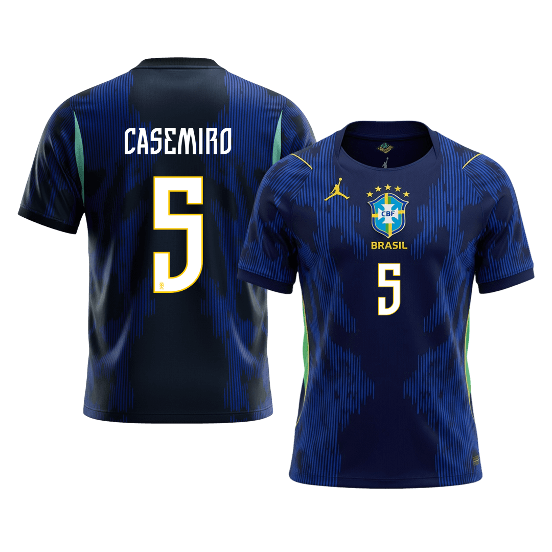 Brazil World Cup Udebanetrøje 2026 CASEMIRO #5