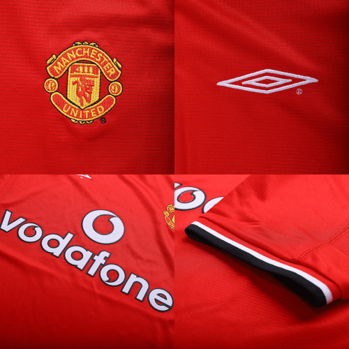 Manchester United Retro Hjemmebanetrøje 2000/02 – Billede 2