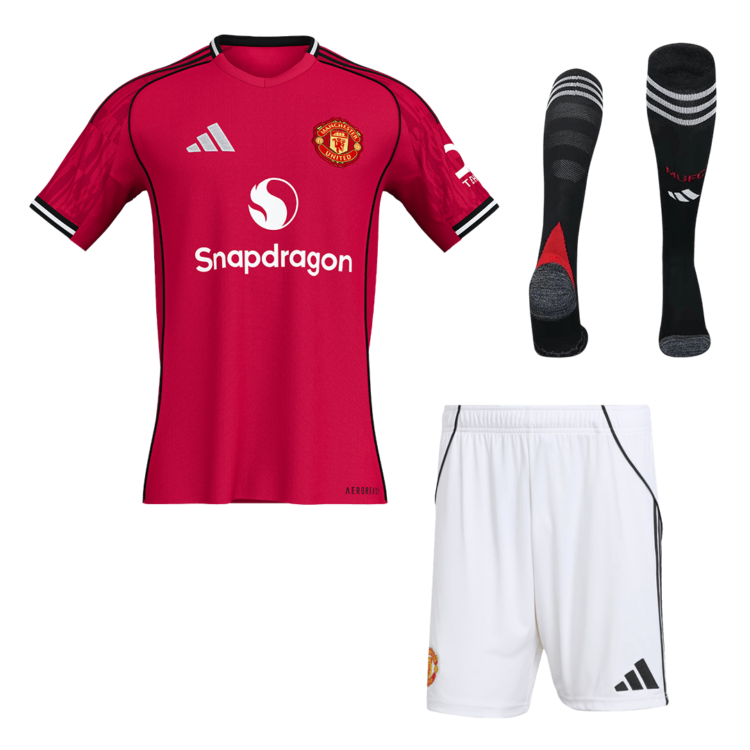 Manchester United Hjemmebanesæt 3-dele 2025/26 [PREMIUM]