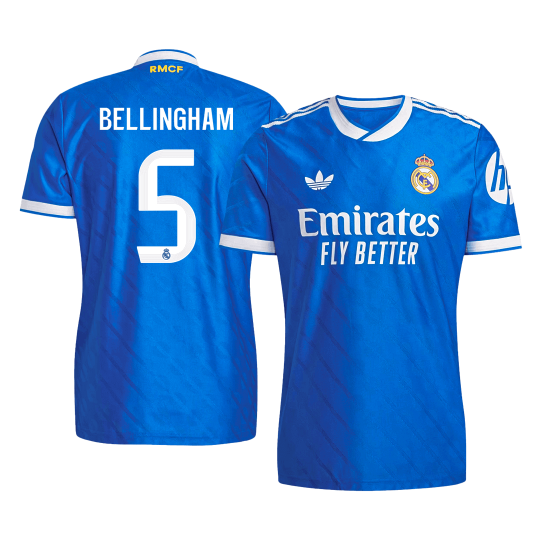 Real Madrid Tredjebanetrøje Spillerversion 2025/26 BELLINGHAM #5