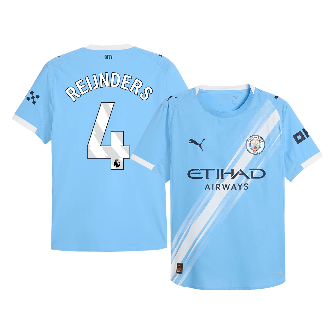 Manchester City Hjemmebanetrøje Spillerversion 2025/26 REIJNDERS #4
