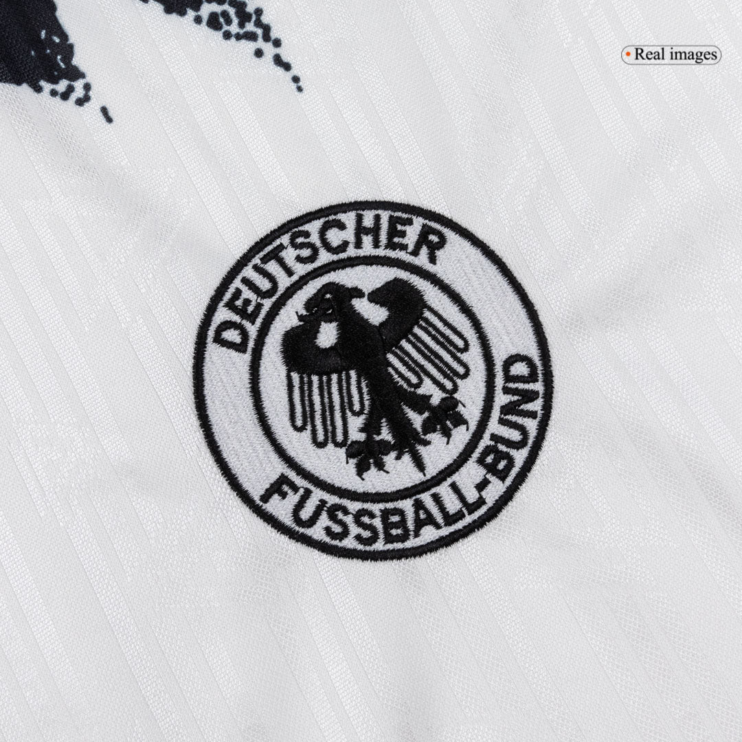 Germany Retro Hjemmebanetrøje 1994 – Billede 5