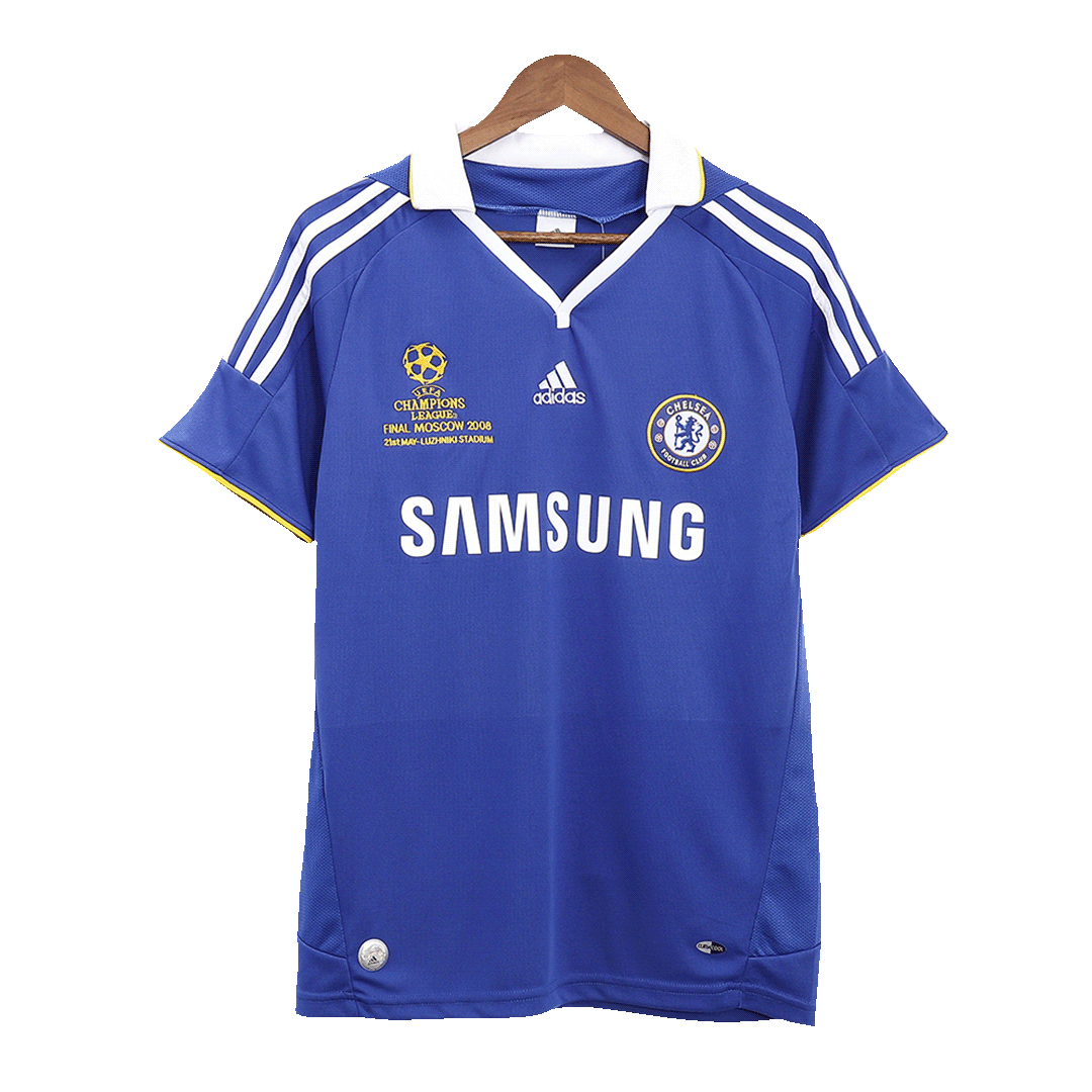 Chelsea Retro Hjemmebanetrøje 2008 UCL UCL Final