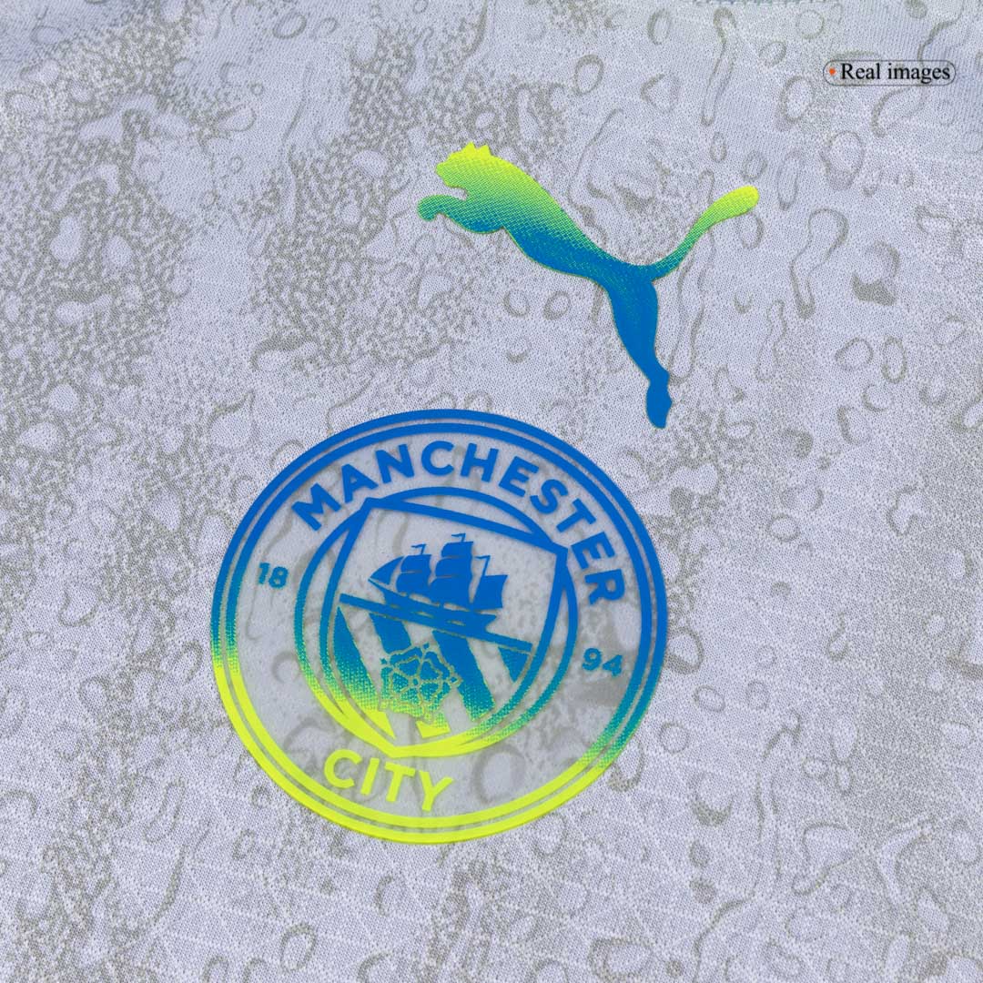 Manchester City Tredjebanetrøje Spillerversion 2025/26 – Billede 5
