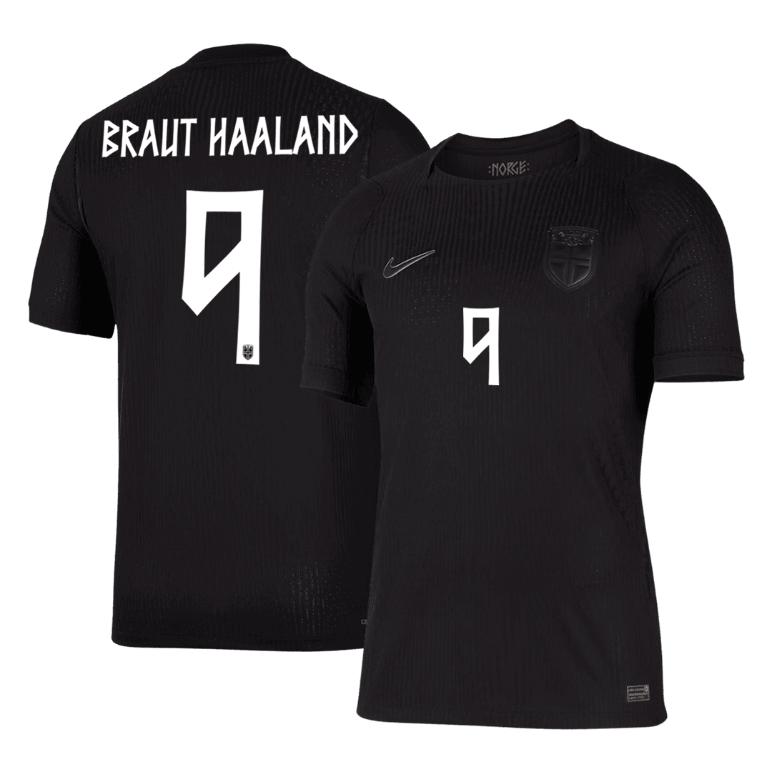 Norway World Cup Udebanetrøje Spillerversion 2026 BRAUT HAALAND #9