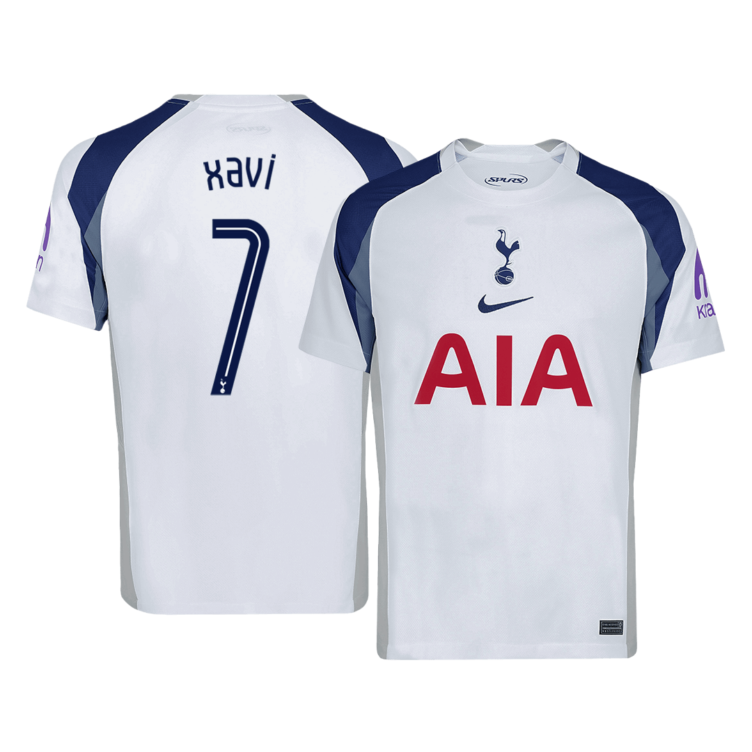 Tottenham Hotspur Hjemmetrøje 2025/26 UCL XAVI #7
