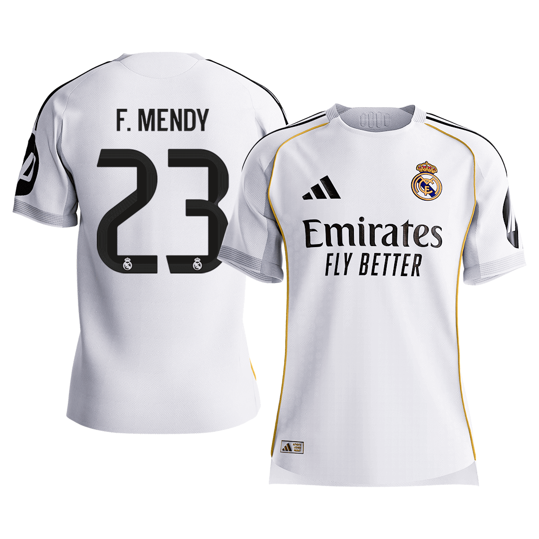 Real Madrid Hjemmebanetrøje Spillerversion 2025/26 F.MENDY #23 [PREMIUM]