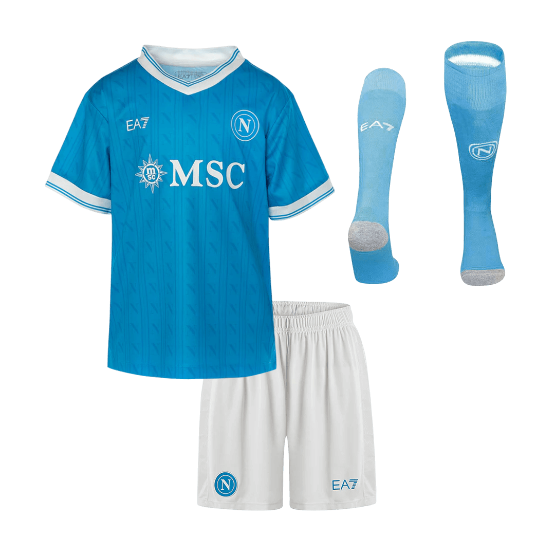 Napoli Hjemmebanesæt Børn 3-dele 2025/26