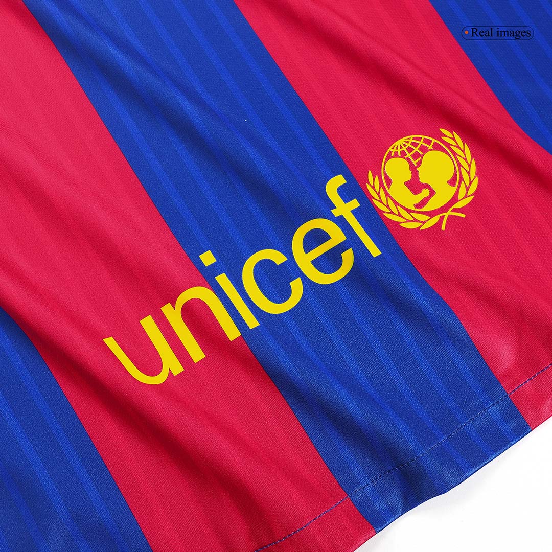 Barcelona Retro Hjemmebanetrøje 2016/17 MESSI #10 – Billede 9