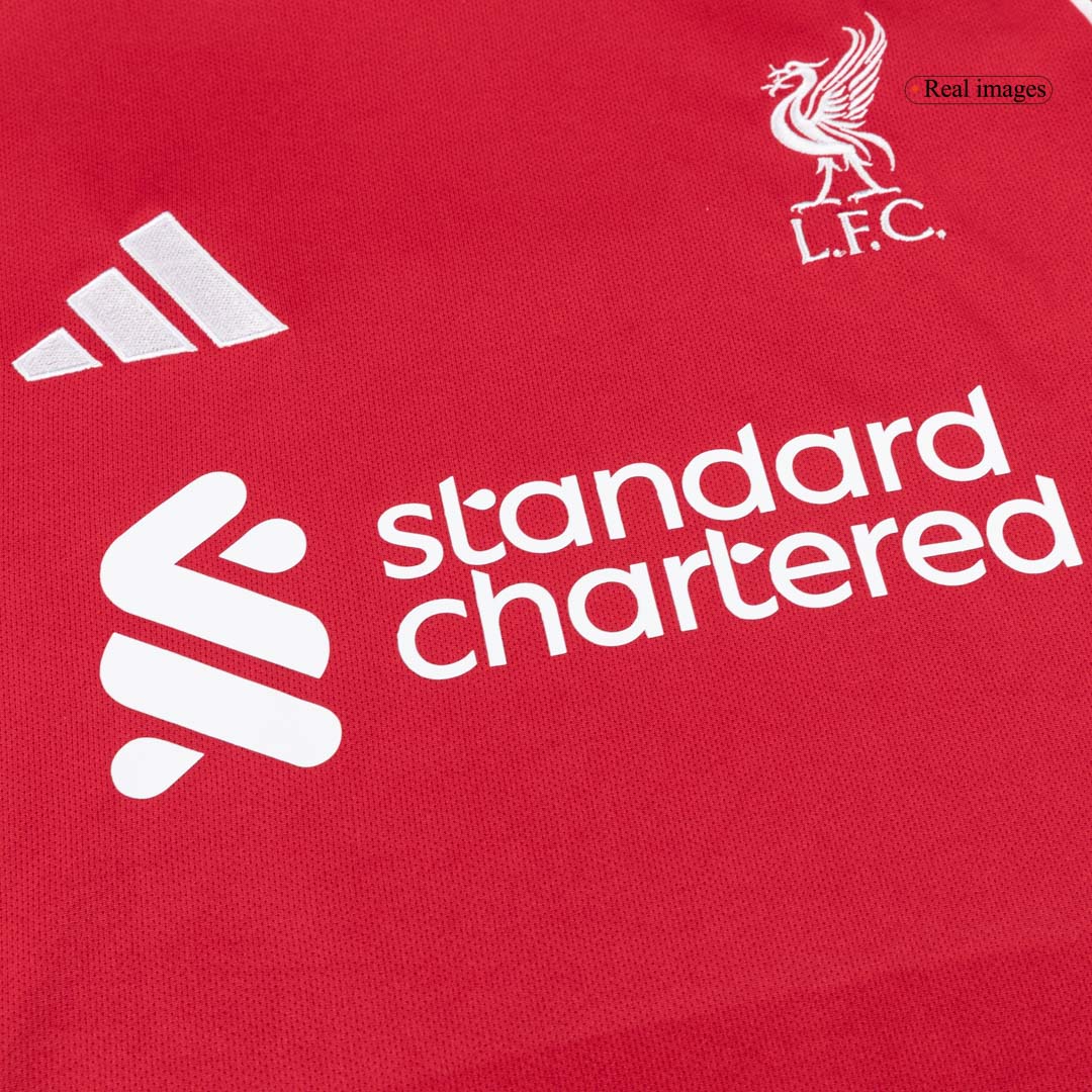 Liverpool Langærmet Hjemmebanetrøje 2025/26 – Billede 5
