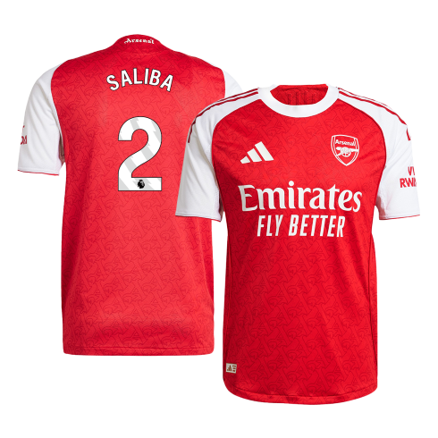 Arsenal Hjemmebanetrøje Spillerversion 2025/26 SALIBA #2